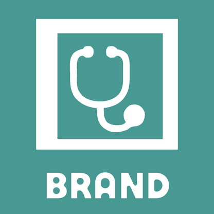 Stethoscope Square Frame Logo preview