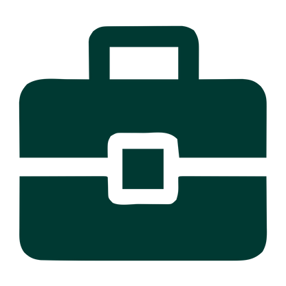 Bold Briefcase Logo #003932