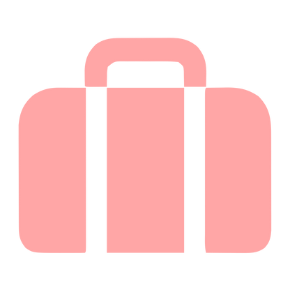 Bold Briefcase Logo #ffa6a6