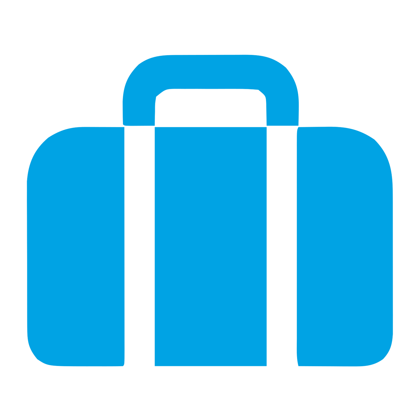 Bold Briefcase Logo #00a3e4