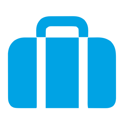 Bold Briefcase Logo #00a3e4