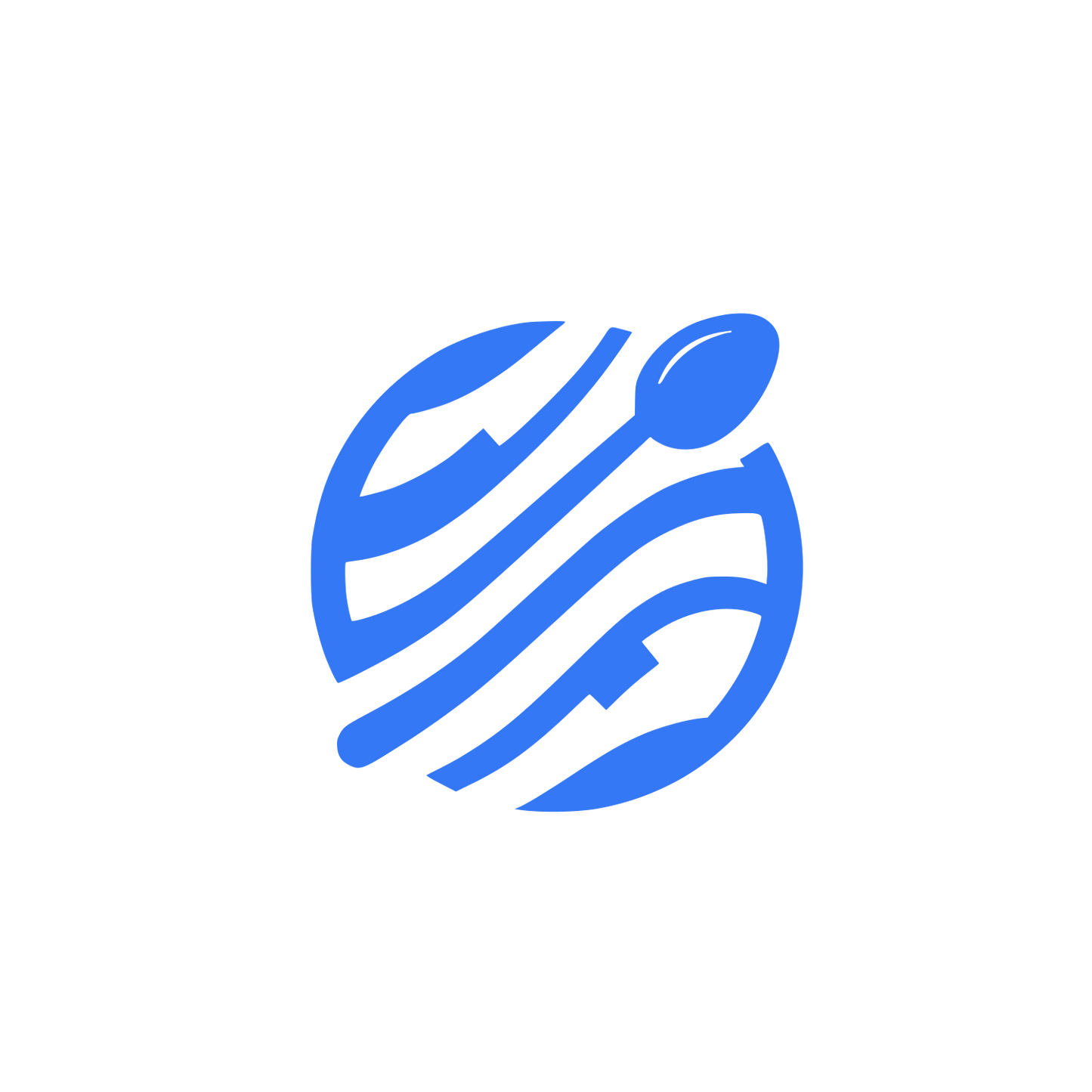Globe Logo #3478f6
