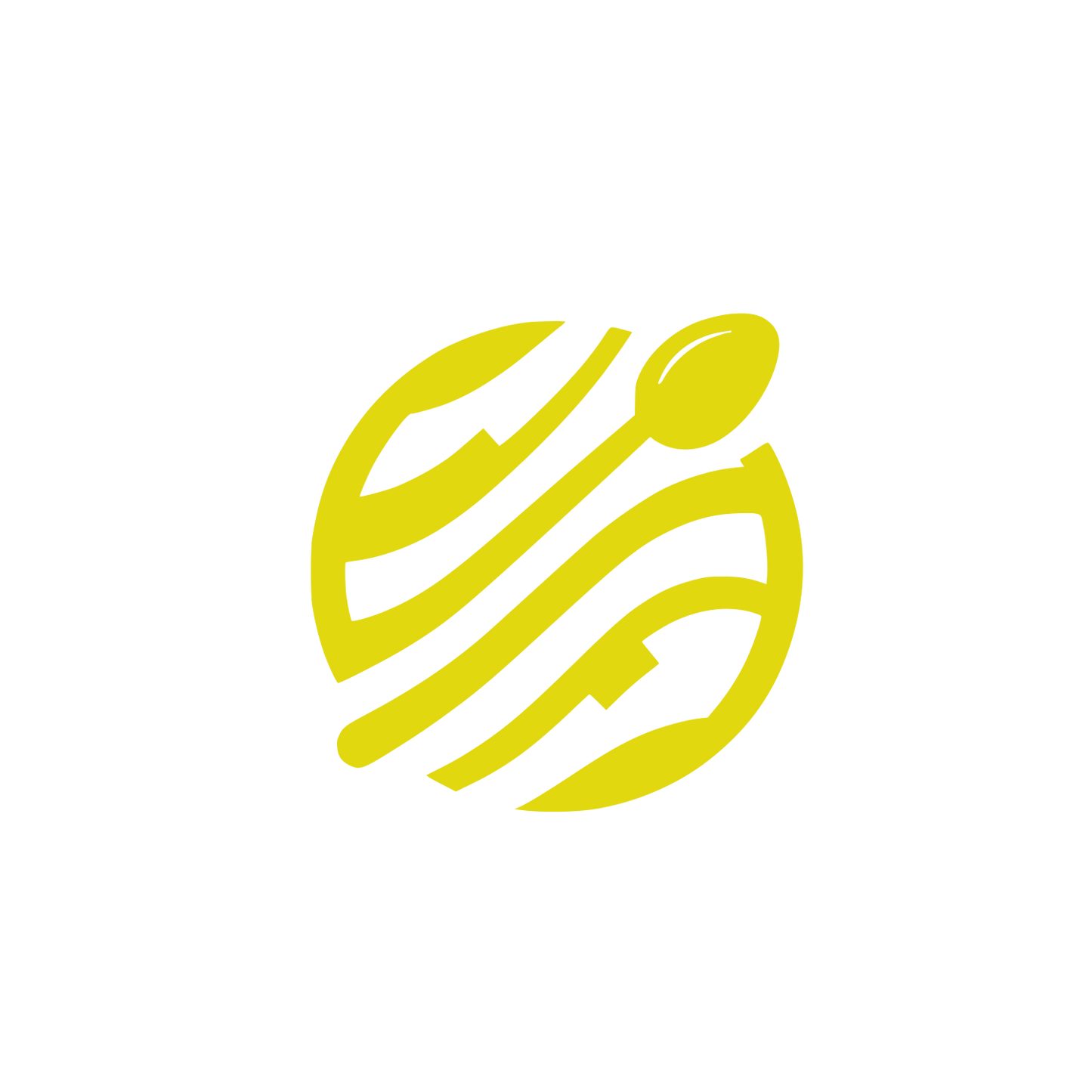 Globe Logo #e2d810