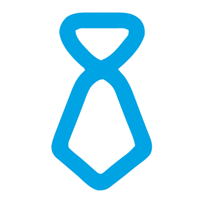 Monoline Tie Logo #00a3e4