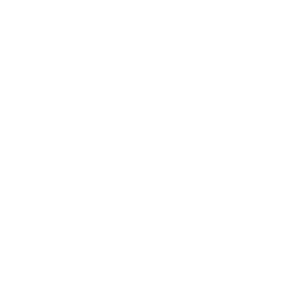 Monoline Tie Logo #ffffff