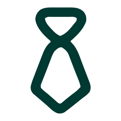 Monoline Tie Logo #003932