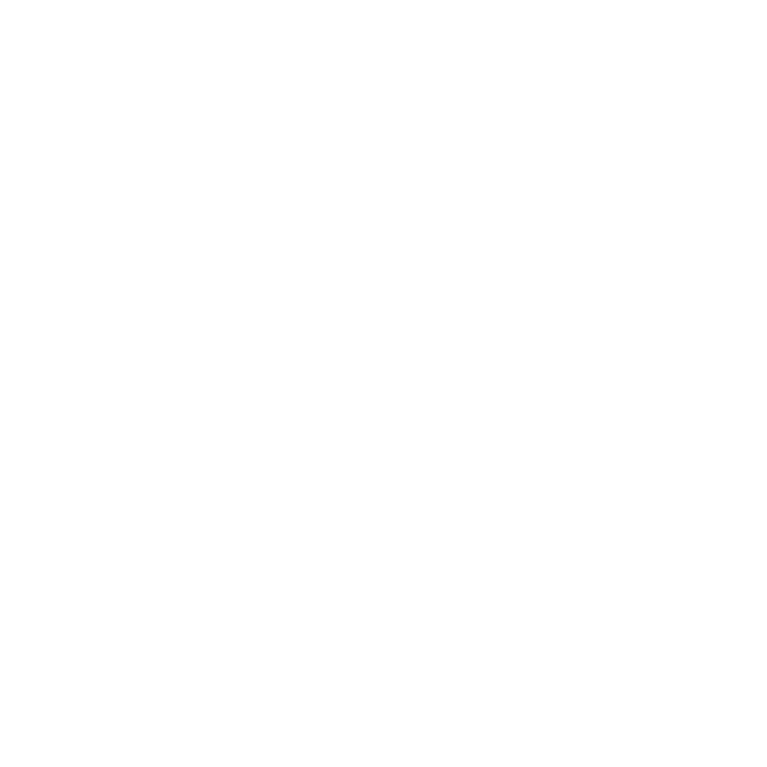 Quill Feather Circle Logo #ffffff