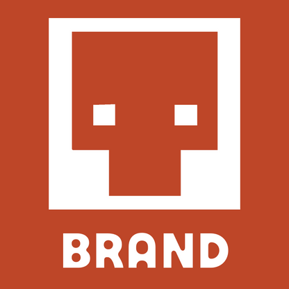 Pixel Skull Alien Logo preview