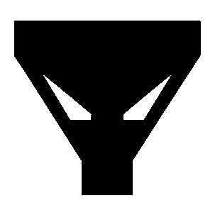 Funnel Filter Brutalist Logo