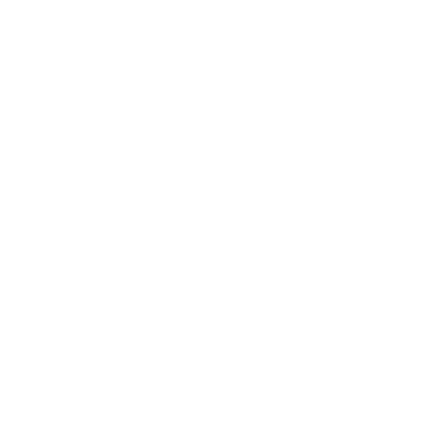 Funnel Filter Brutalist Logo #ffffff