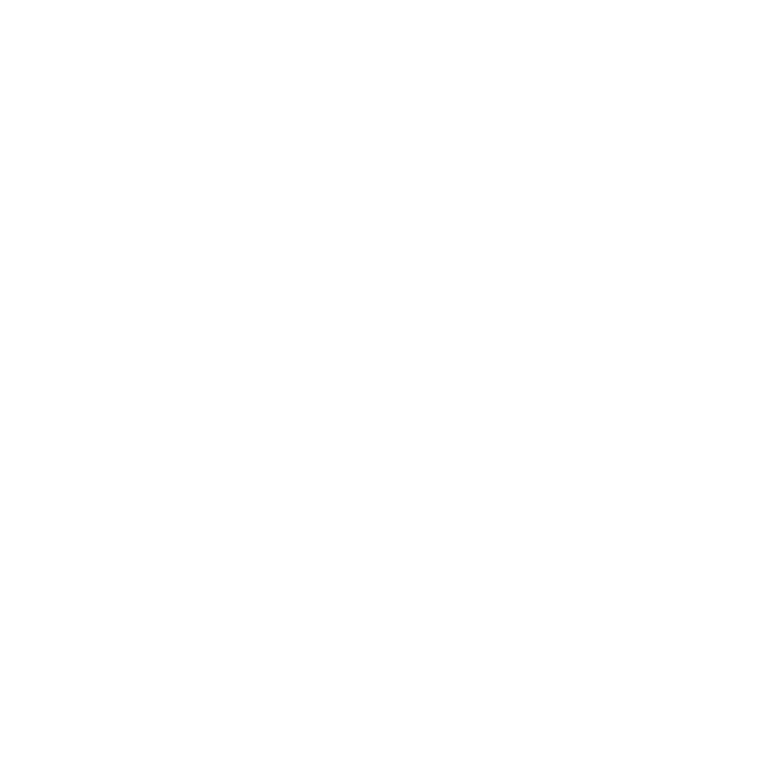 Brutalist Alien Face Logo #ffffff
