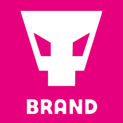 Brutalist Alien Mask Logo preview