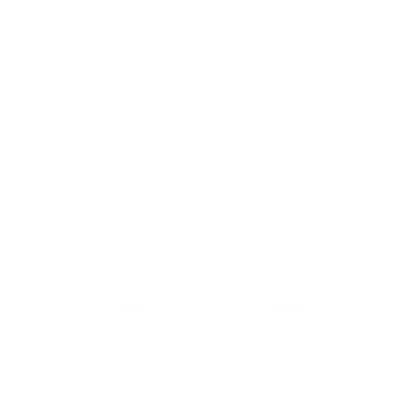 Brutalist Alien Mask Logo #ffffff