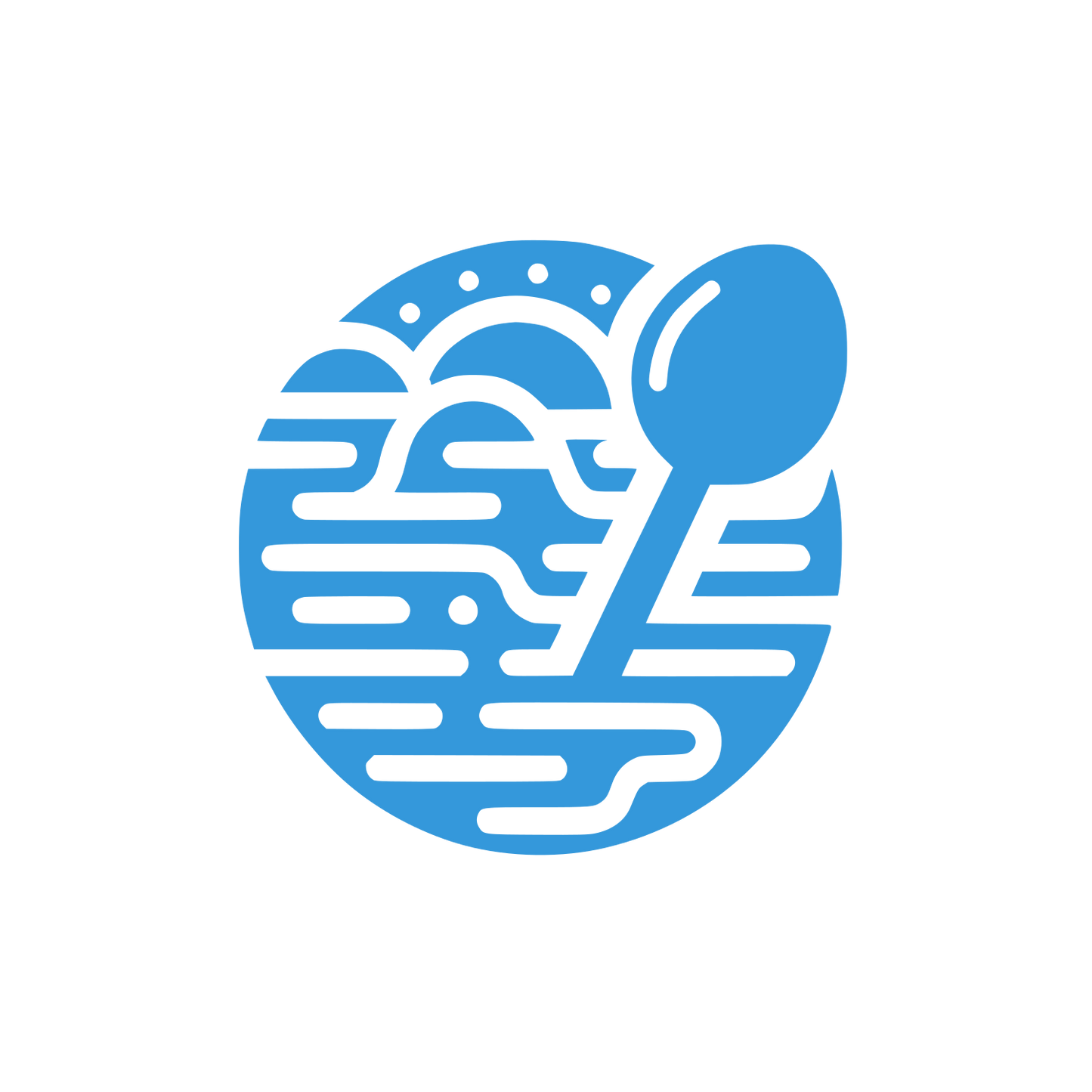 Spoon Logo #3498db