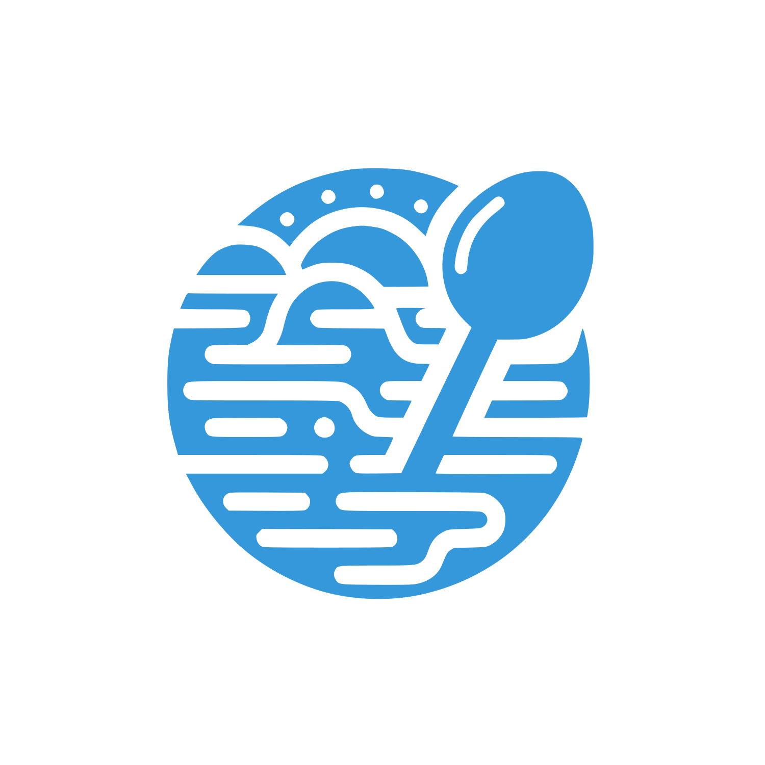 Spoon Logo #3498db