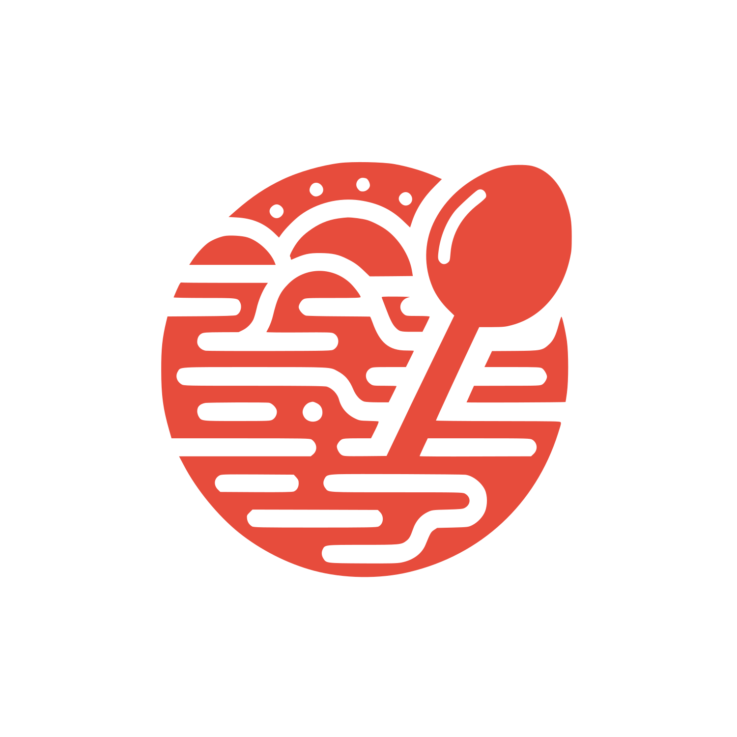 Spoon Logo #e74c3c