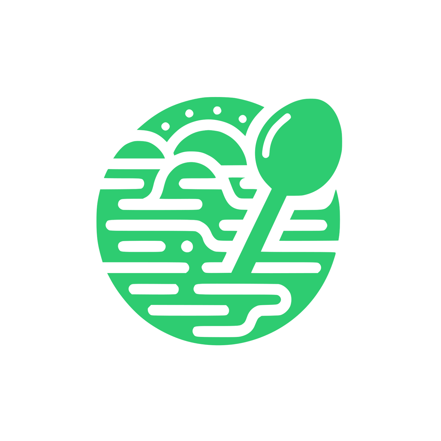 Spoon Logo #2ecc71