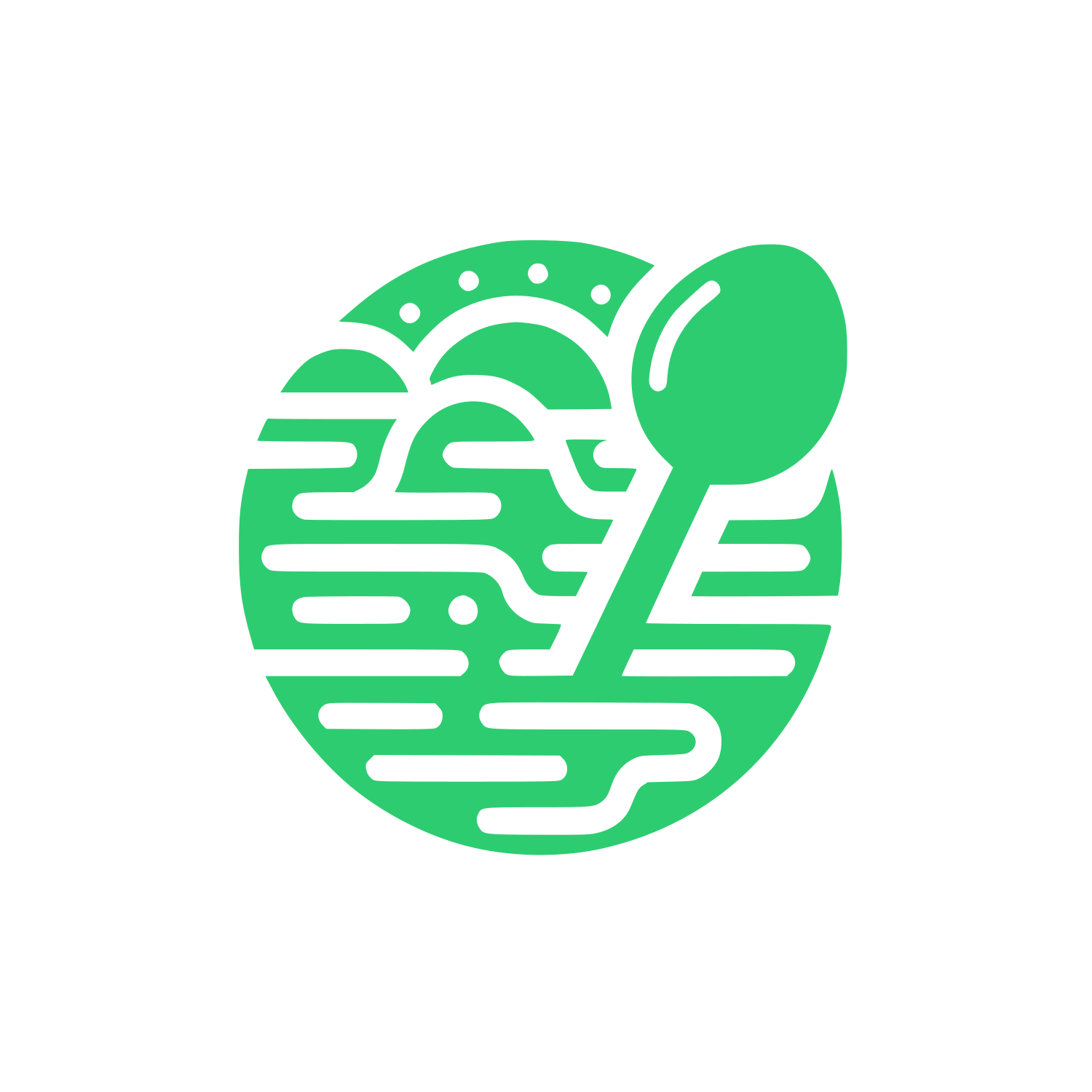 Spoon Logo #2ecc71