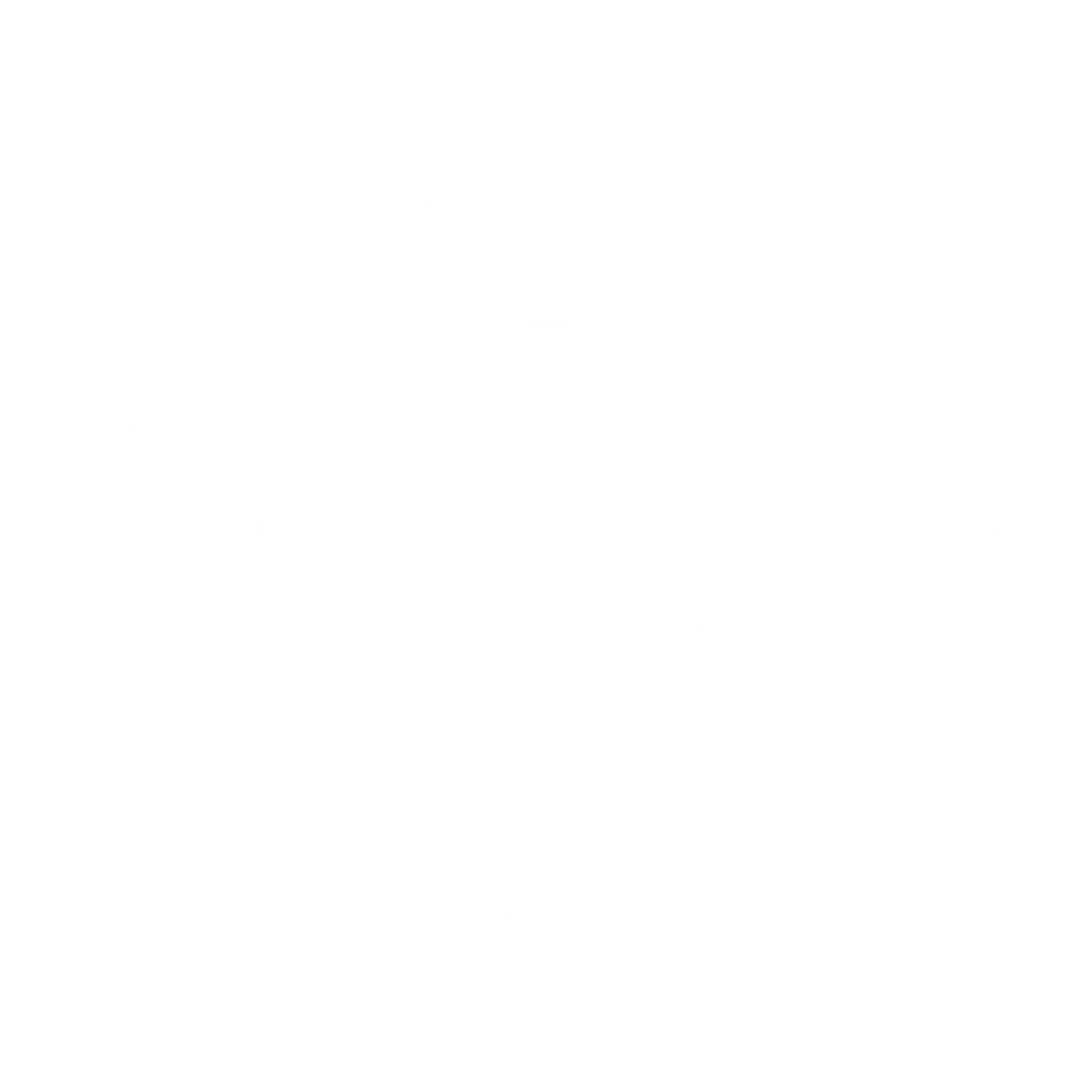UFO Spaceship Abduction Logo #ffffff