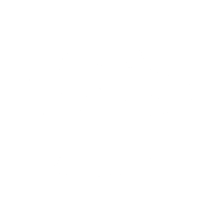 UFO Spaceship Abduction Logo #ffffff