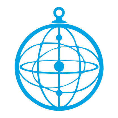 Armillary Sphere Astrolabe Logo #00a3e4