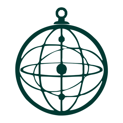 Armillary Sphere Astrolabe Logo #003932