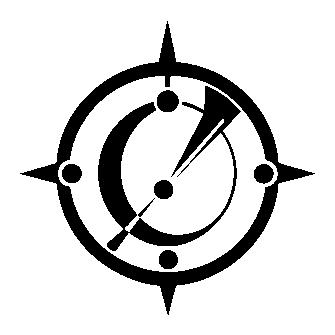 Astrolabe Compass Rose Logo