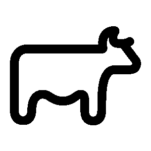 Monoline Cow Logo