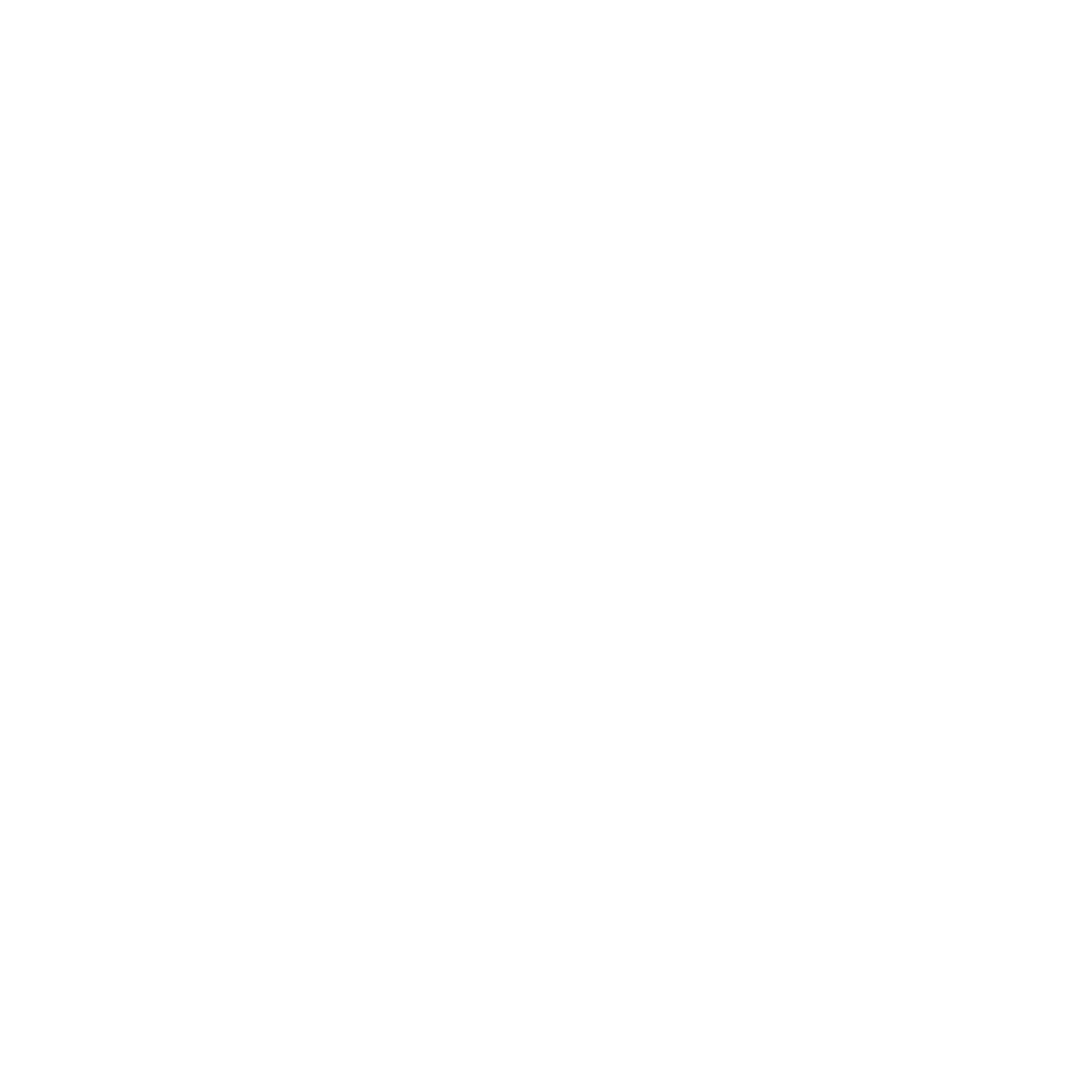 Monoline Cow Logo #ffffff