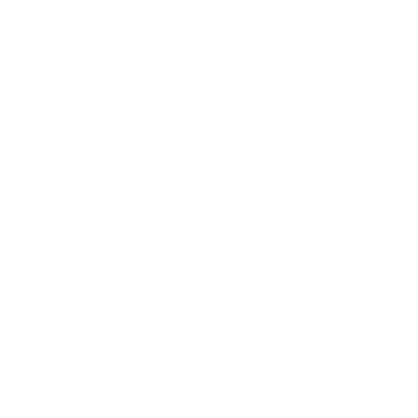 Bull Head Circle Logo #ffffff