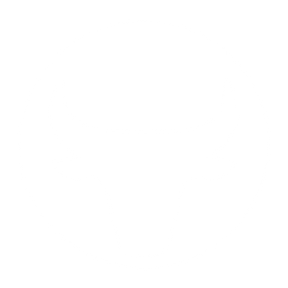 Bull Head Circle Logo #ffffff