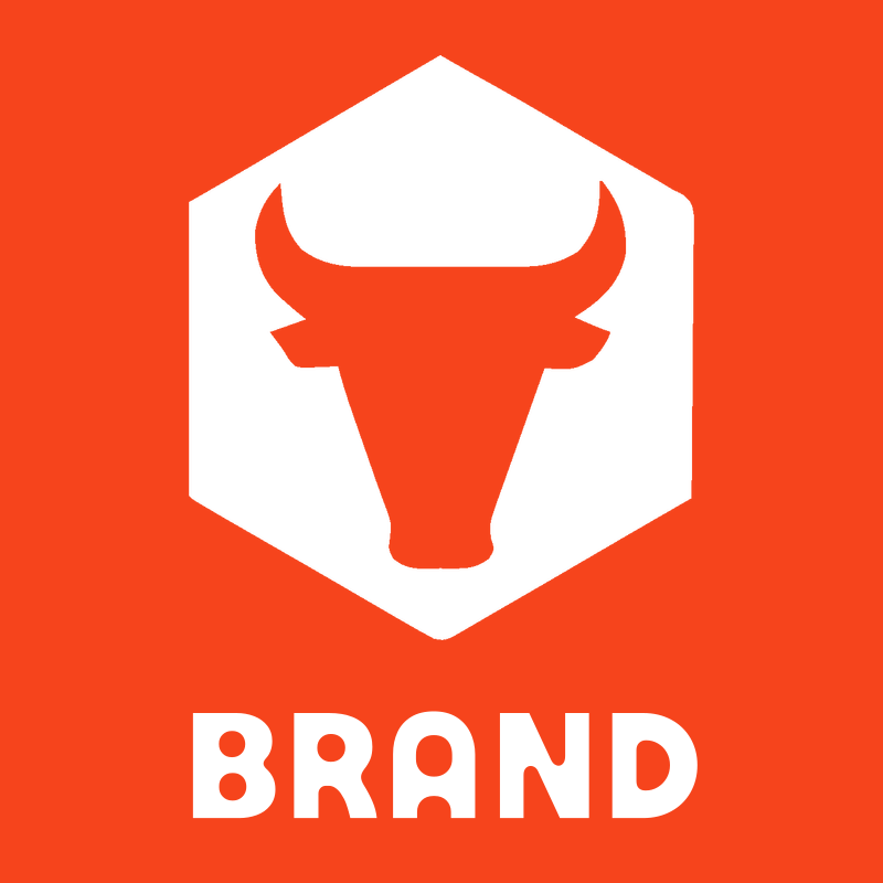 Bull Head Hexagon Logo preview