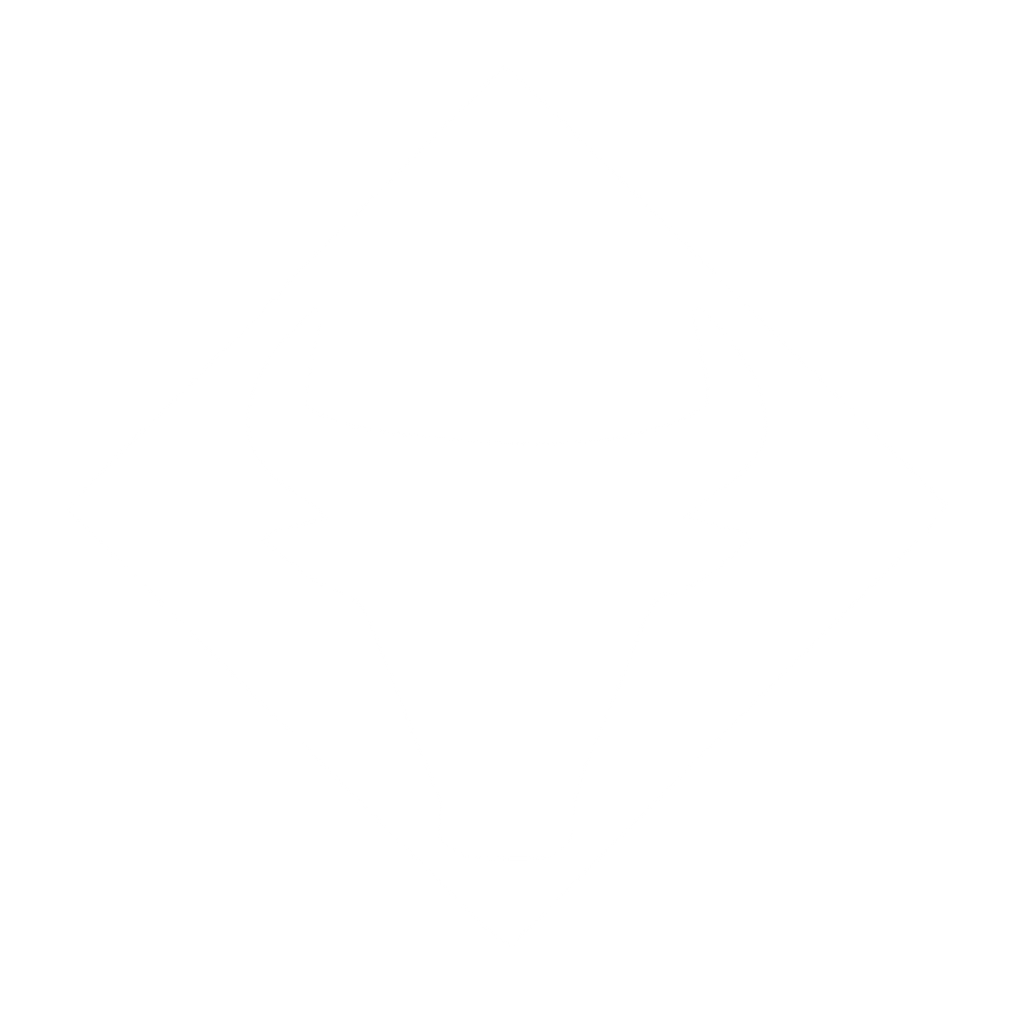 Bull Skull Diamond Logo #ffffff