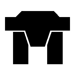 Brutalist Ram Arch Logo