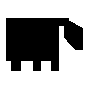 Brutalist Sheep Logo