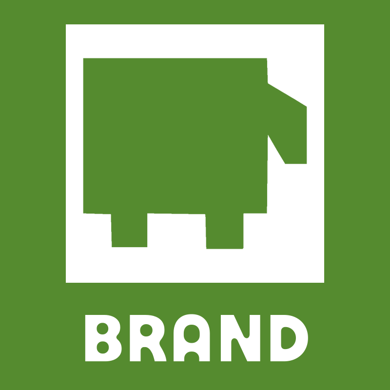 Brutalist Sheep Logo preview