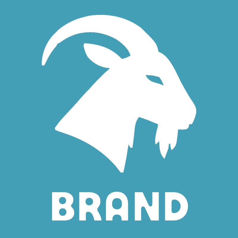 Silhouette Goat Head Logo preview
