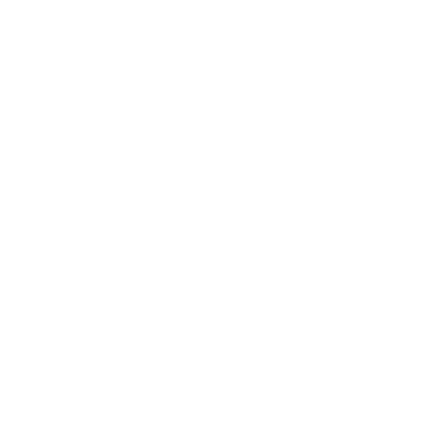 Silhouette Goat Head Logo #ffffff