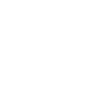 Silhouette Goat Head Logo #ffffff