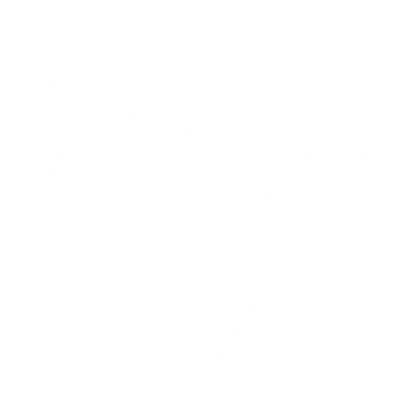Geometric Goat Head Logo #ffffff