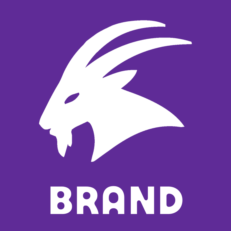Goat Head Profile Logo preview