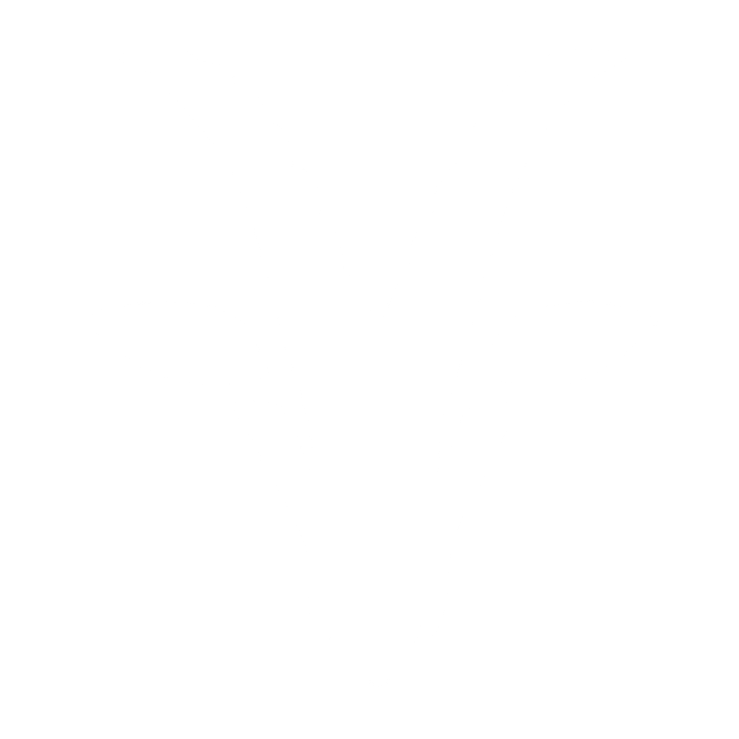 Goat Head Horns Logo #ffffff