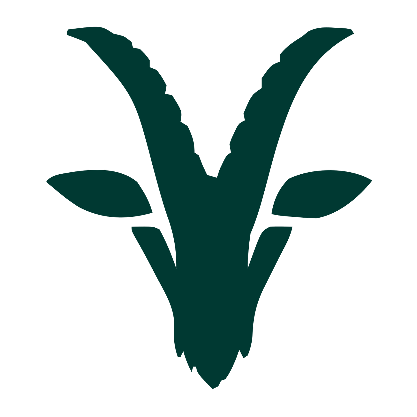 Goat Head Horns Logo #003932