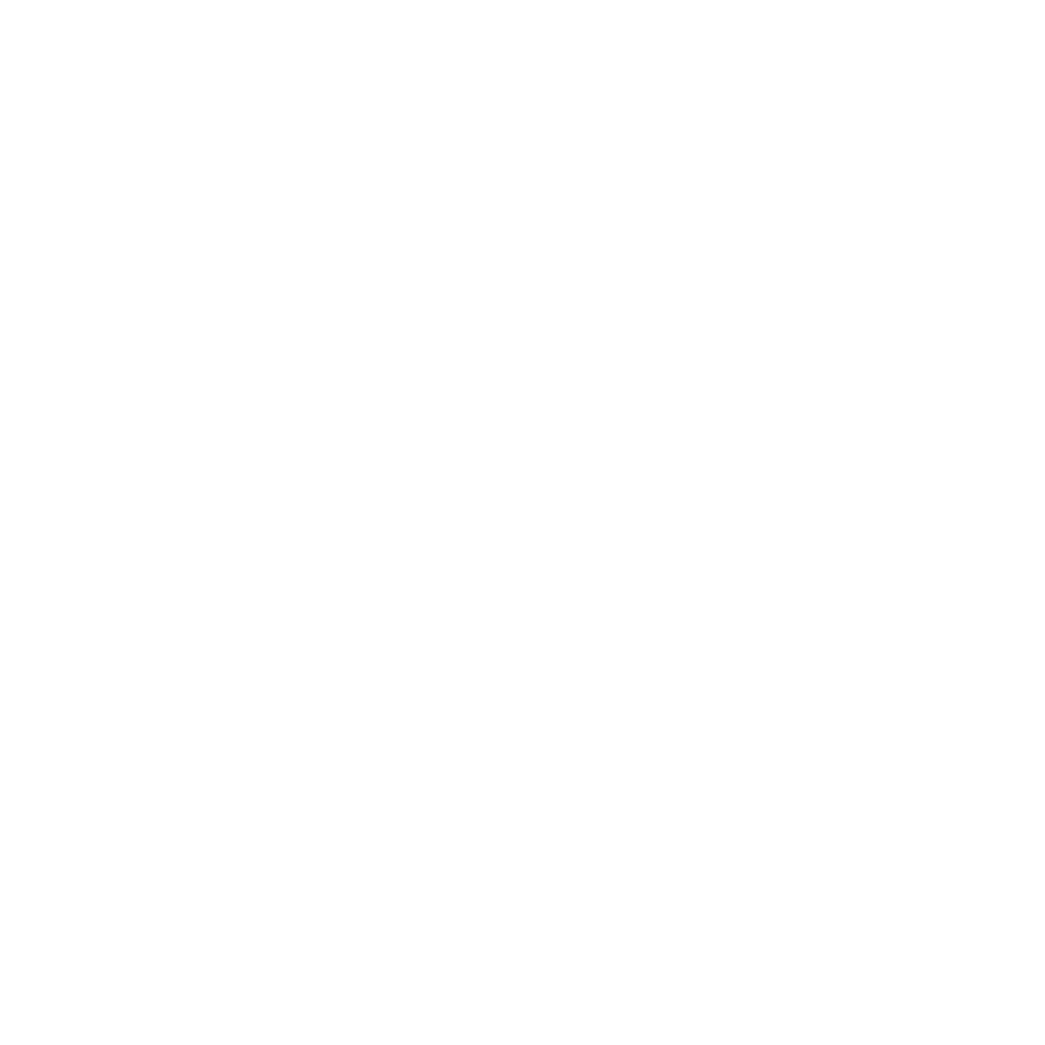 Goat Horns Head Logo #ffffff
