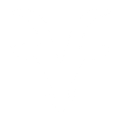 Goat Horns Head Logo #ffffff