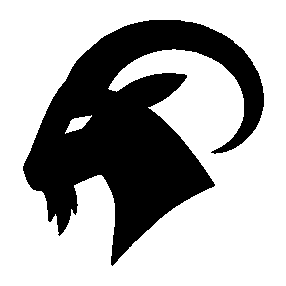 Bold Goat Head Logo