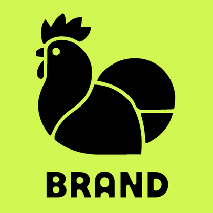 Layered Overlap Chicken Logo preview