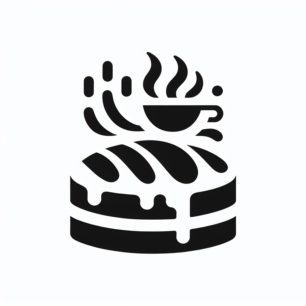 Coffee and Cake Logo
