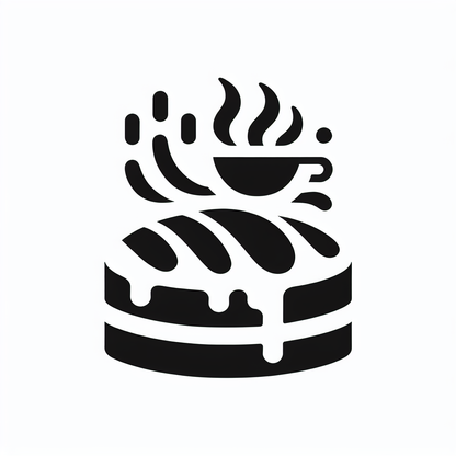 Coffee and Cake Logo