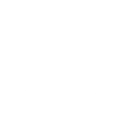 Layered Chicken Logo #ffffff
